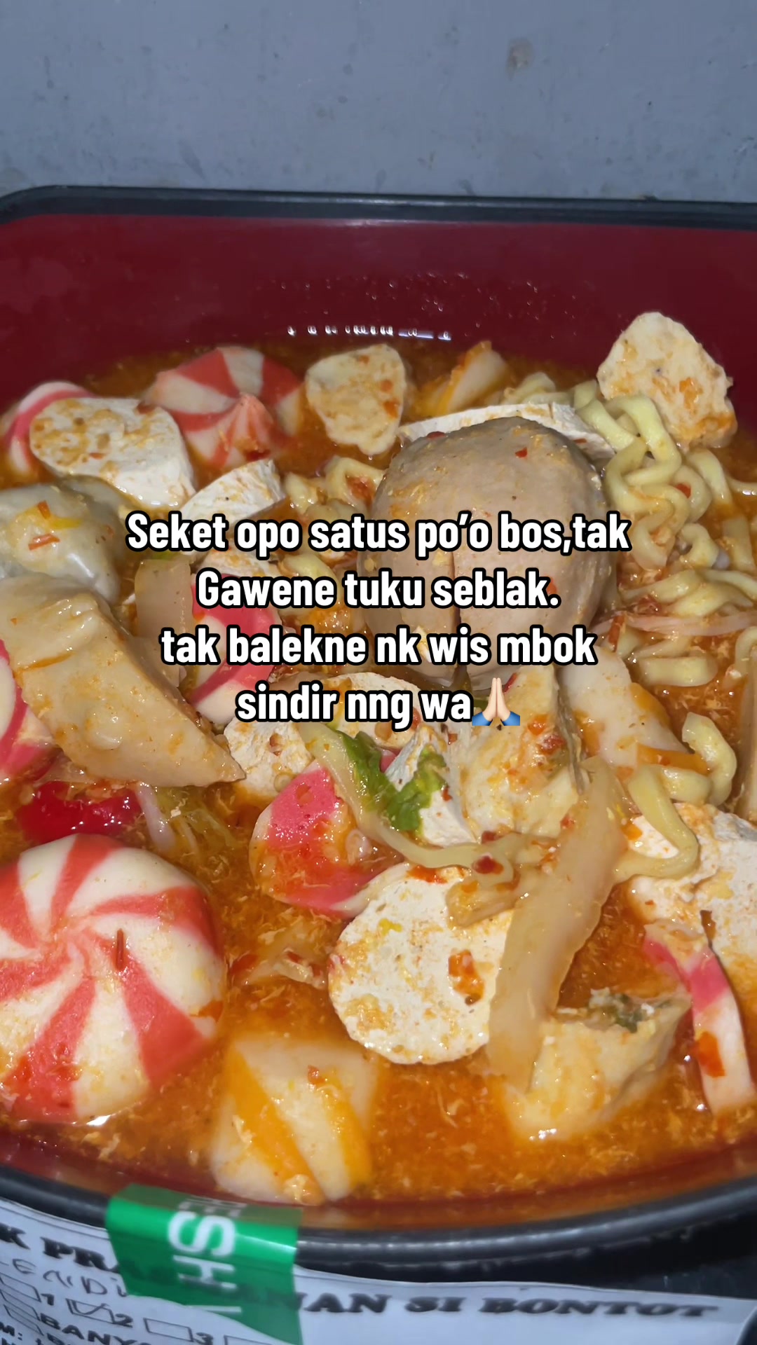 @Seblak Prasmanan Sibontot