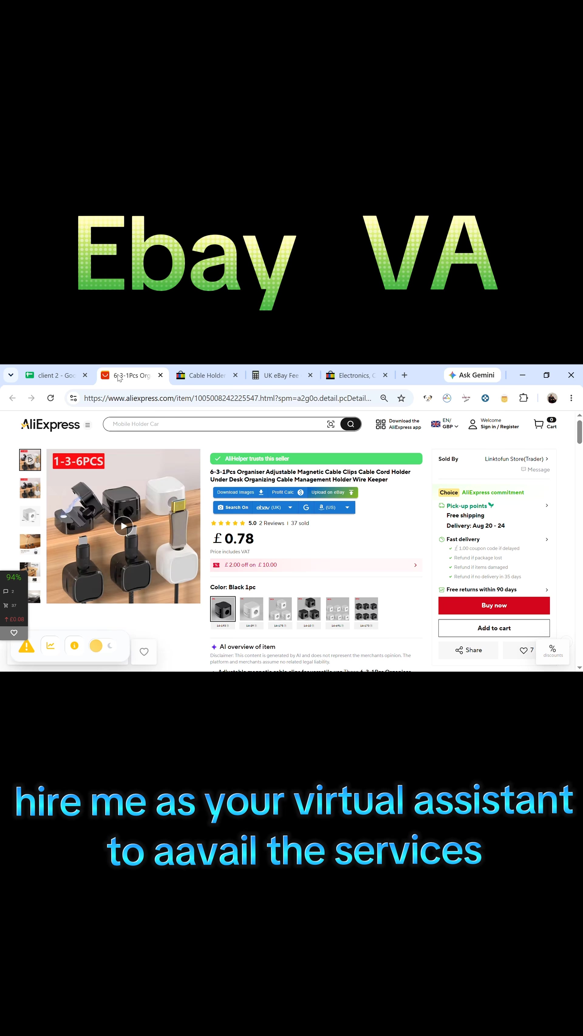 @Ebay with Filla