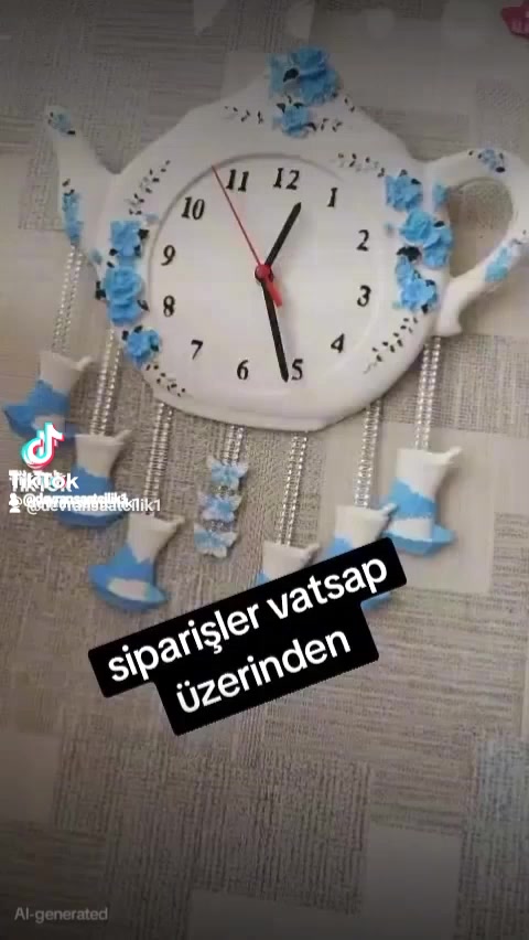 @el yapımı saat evim