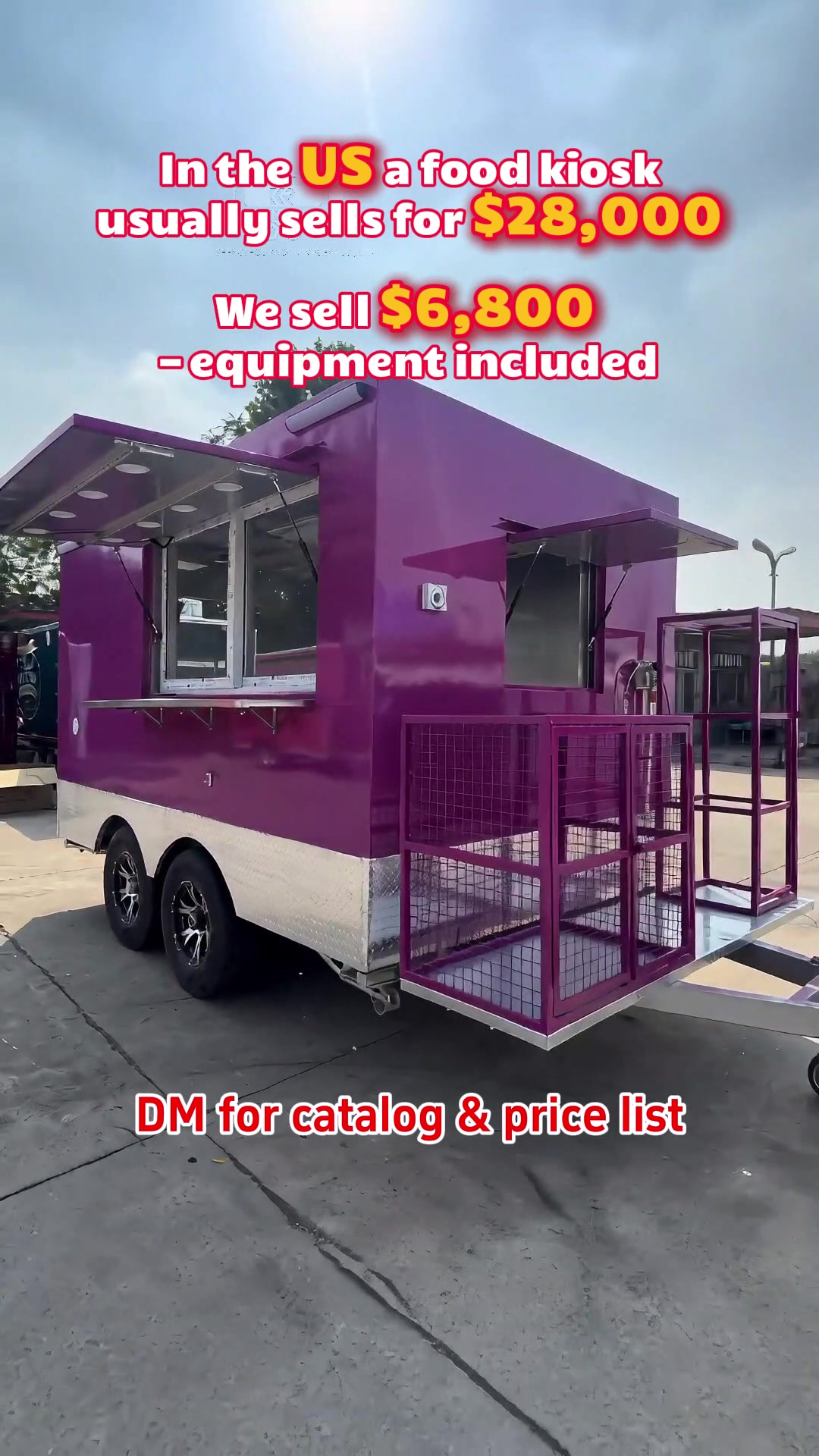 @Zzknown food trailer
