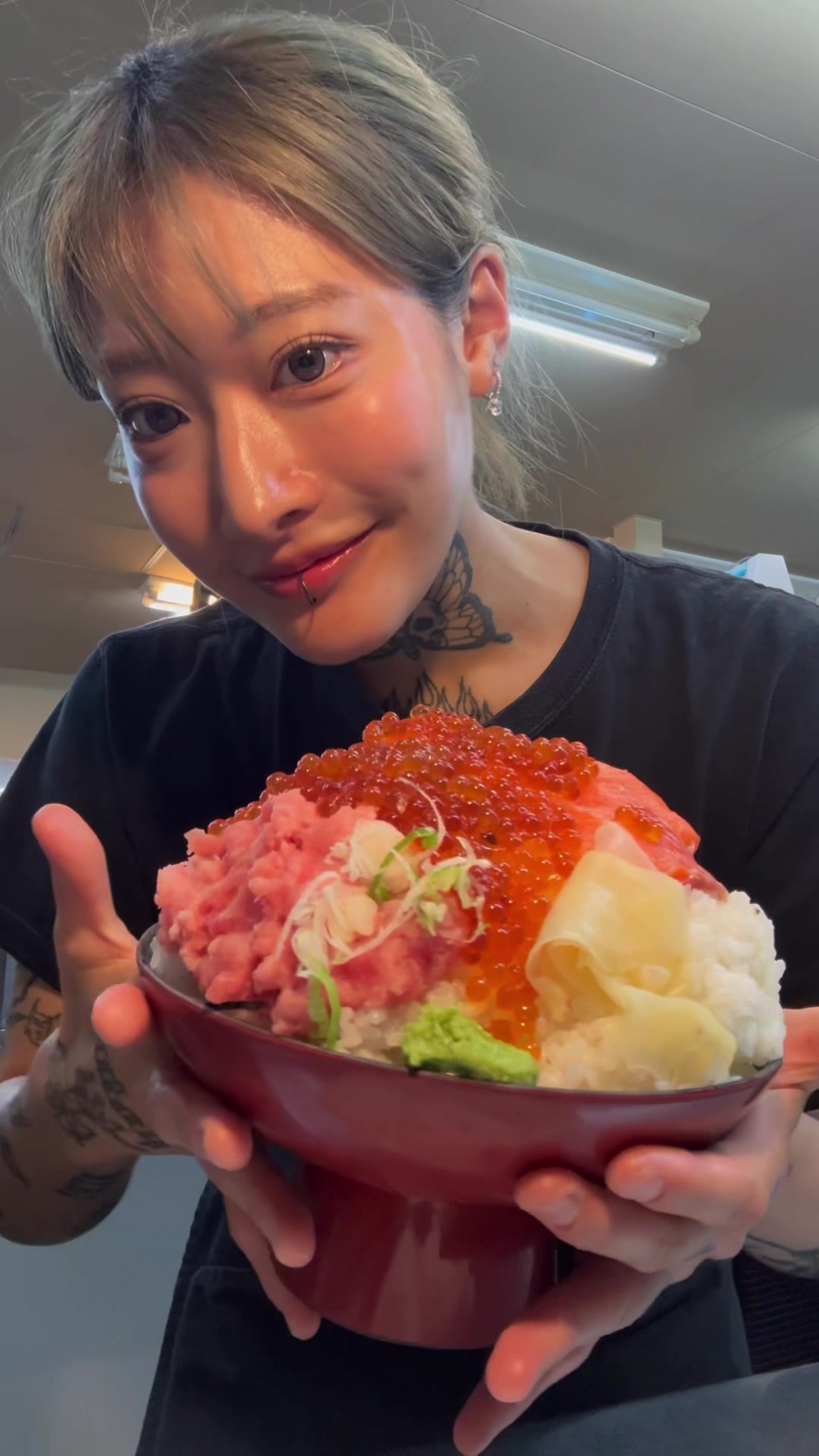 @まぐろ丼加一