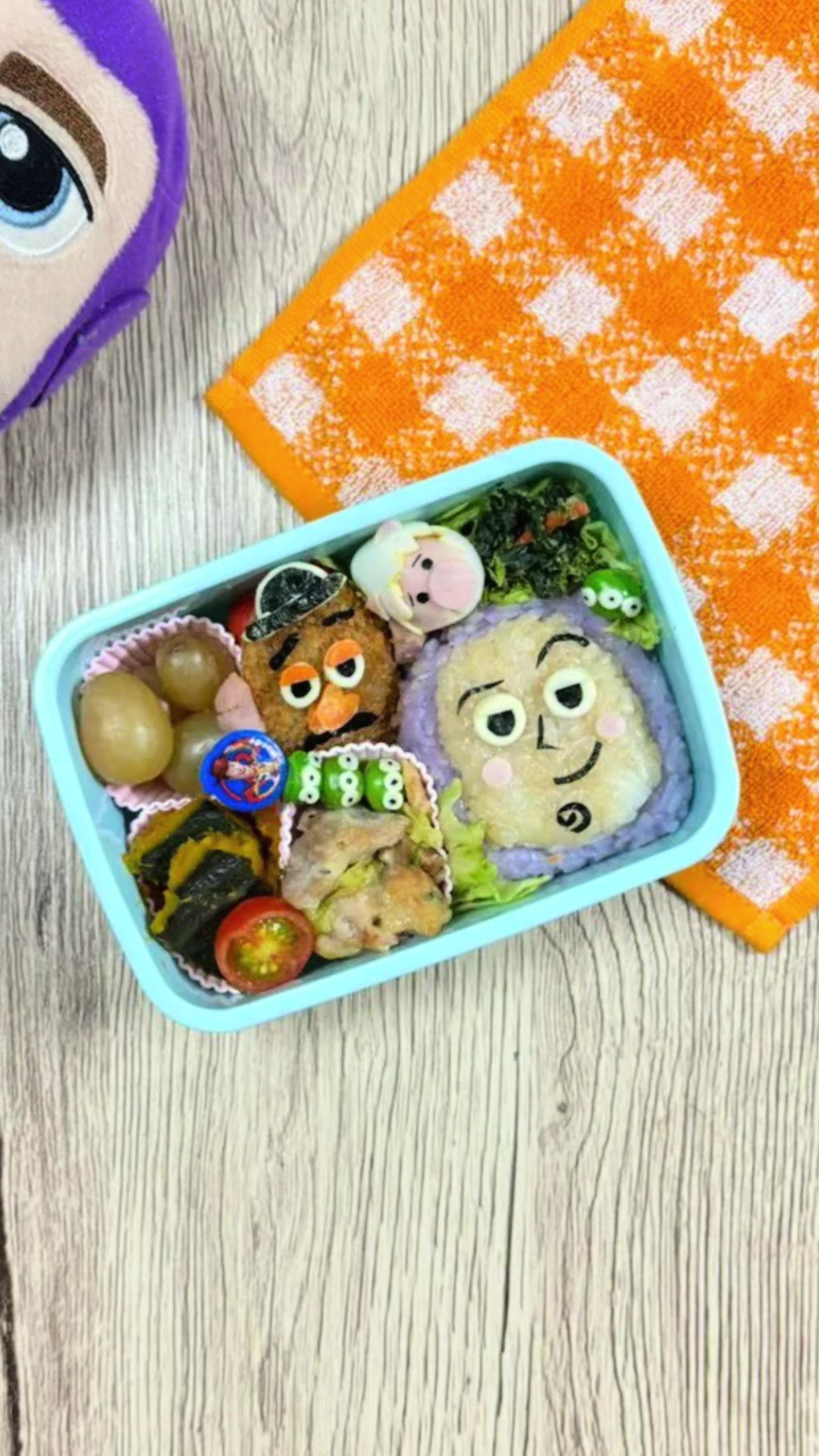 @aya🍑幼稚園お弁当