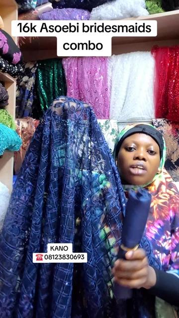 @Yaslim fabrics Asoebi in KANO