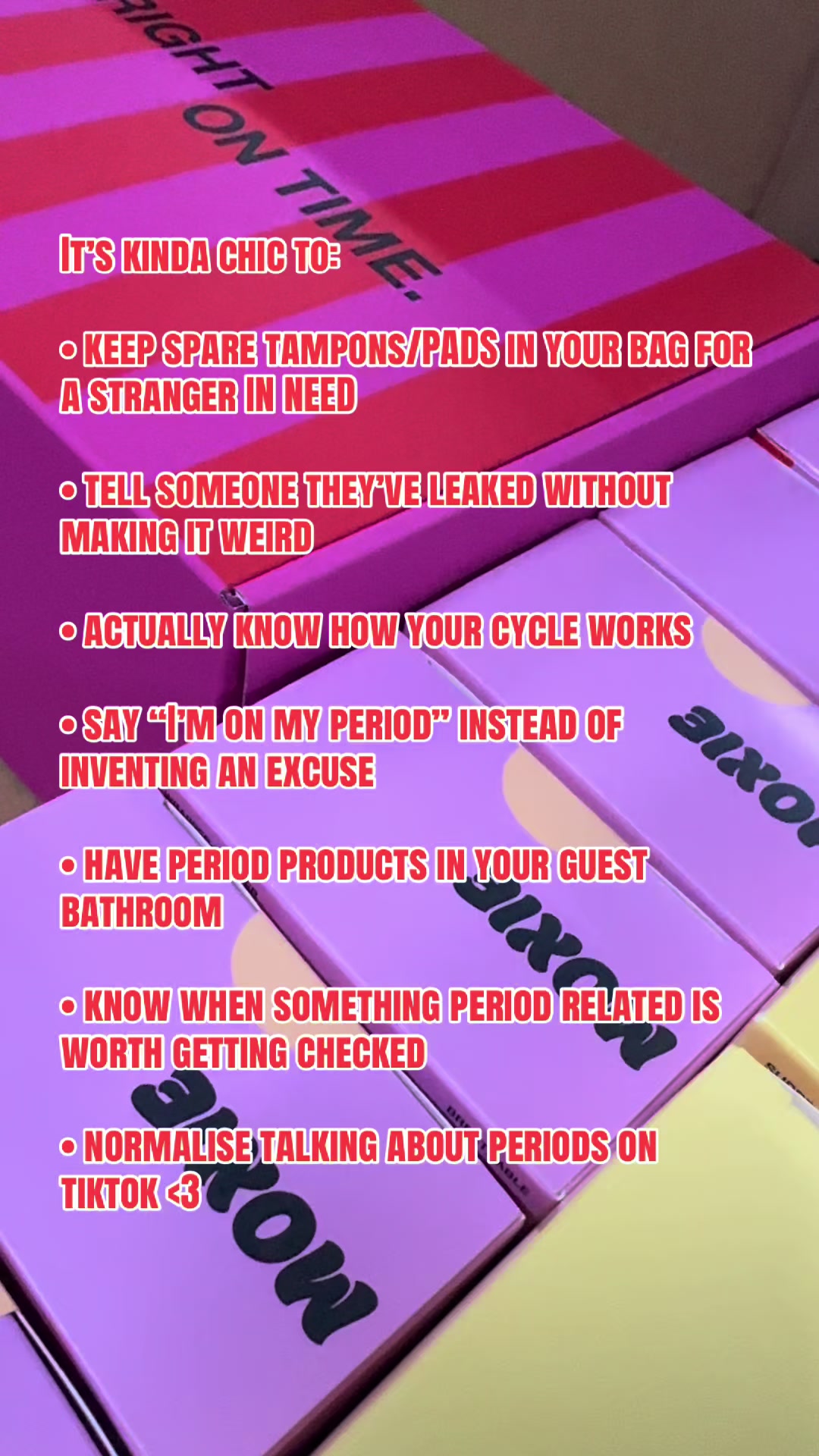 @MOXIE period care