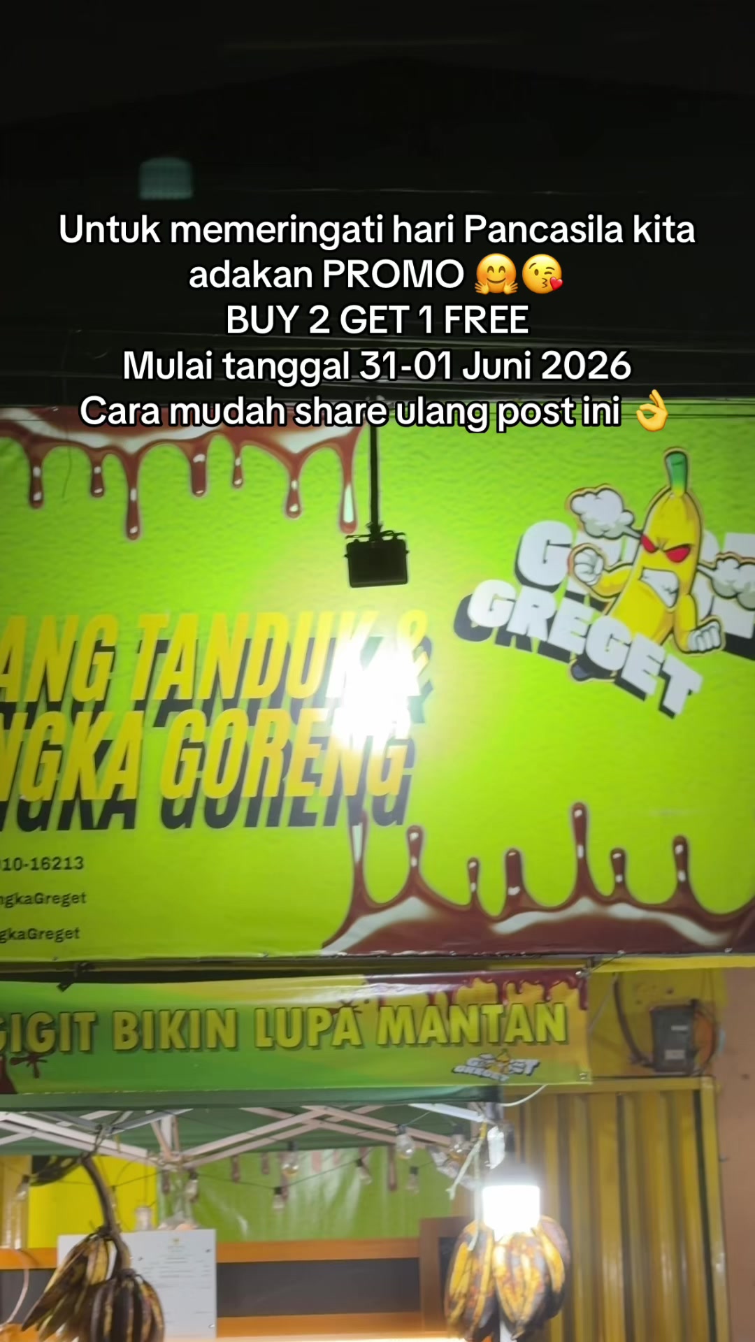 @PISANG TANDUK GREGET