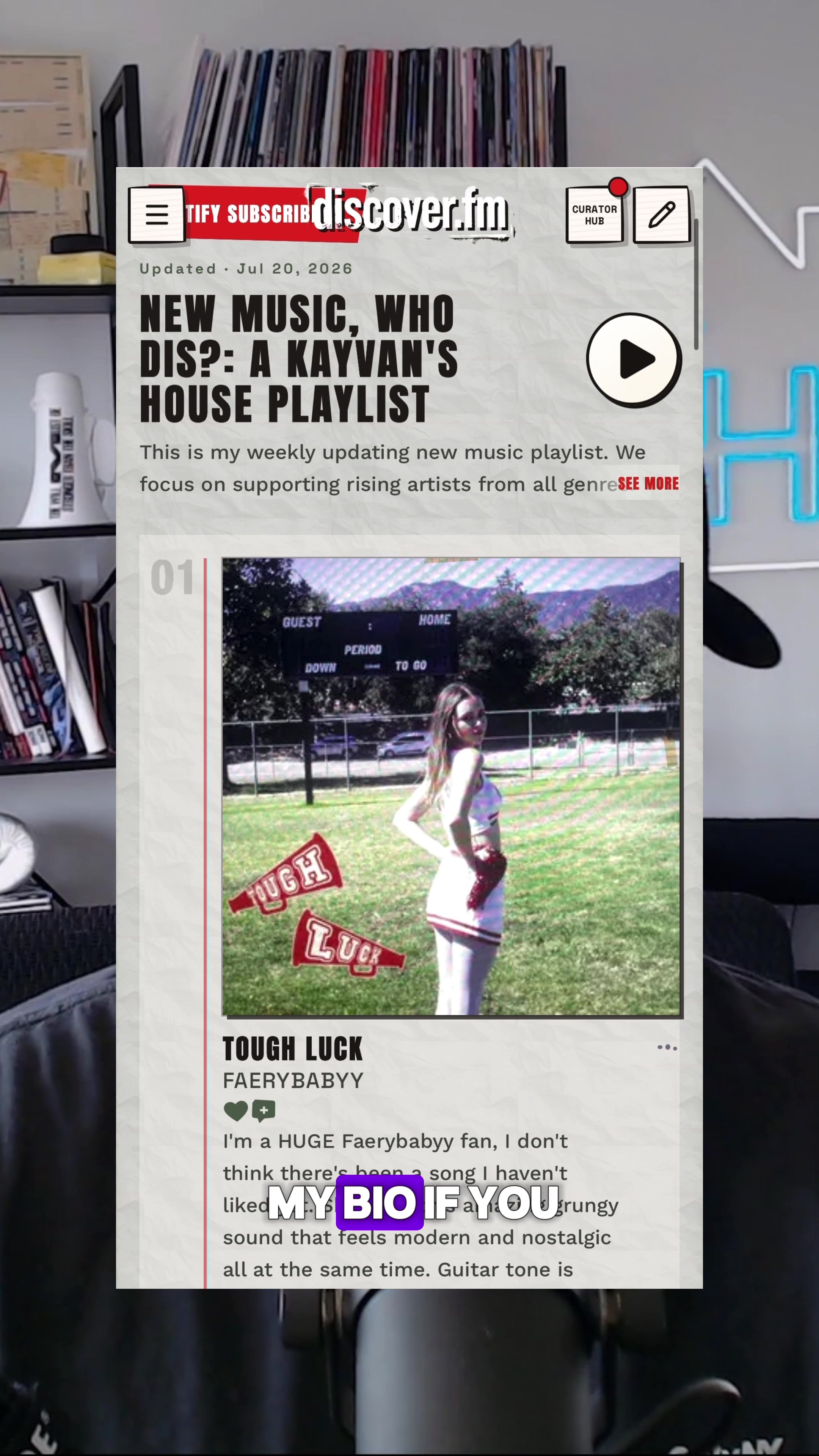 @KayvanMD 🎧 A&R/Music Curator