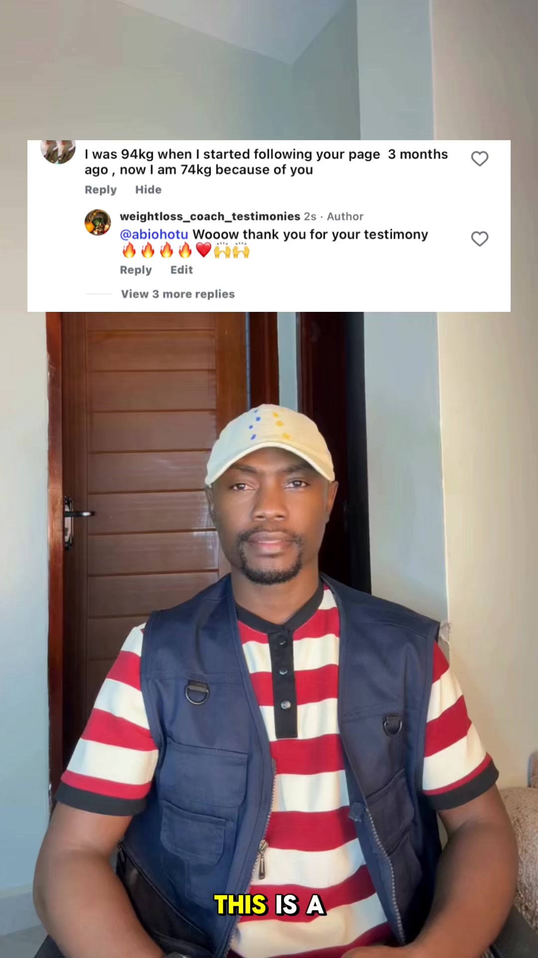 @Weightloss Coach (Testimonies)