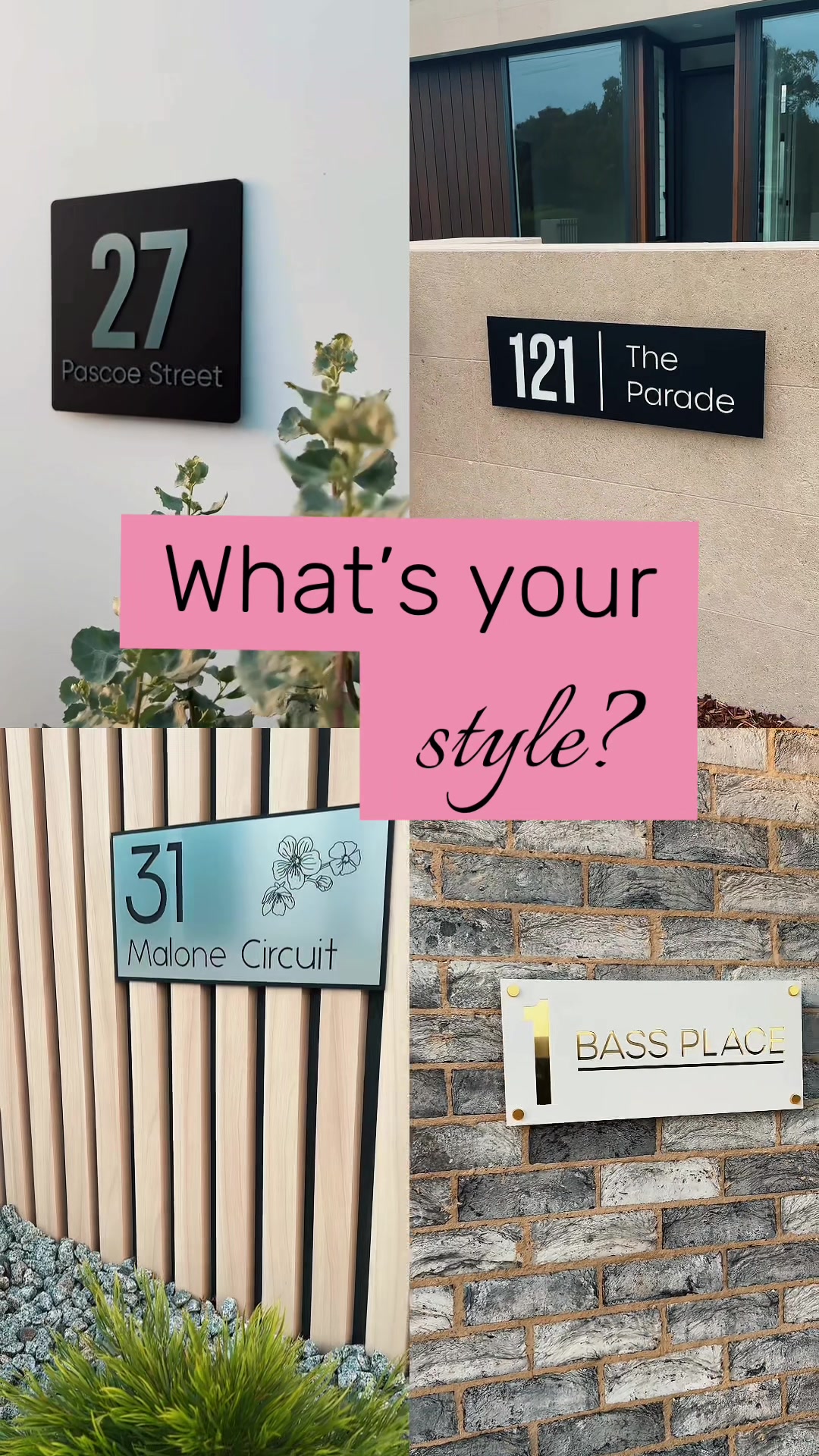 @Premium House Signs |Laser Cut