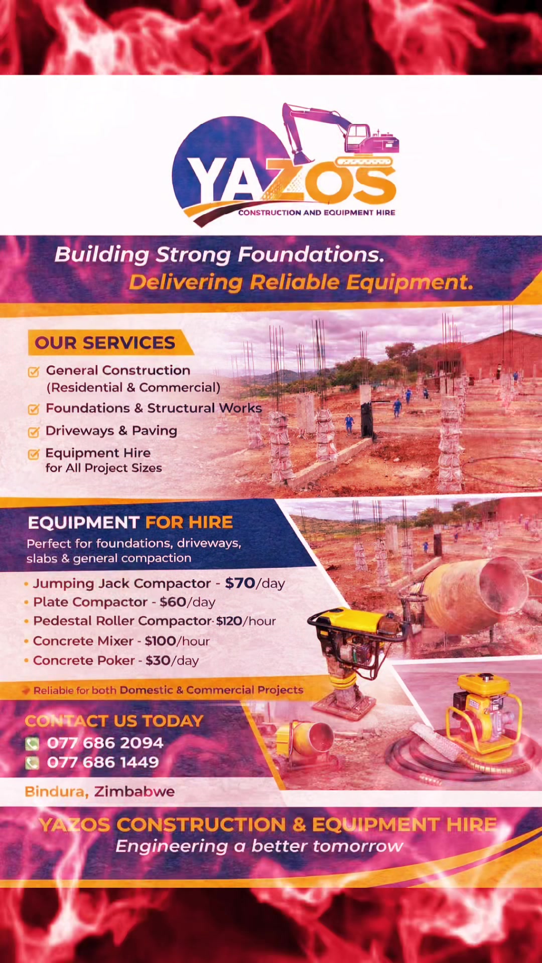 @Yazos Construction & Equipment
