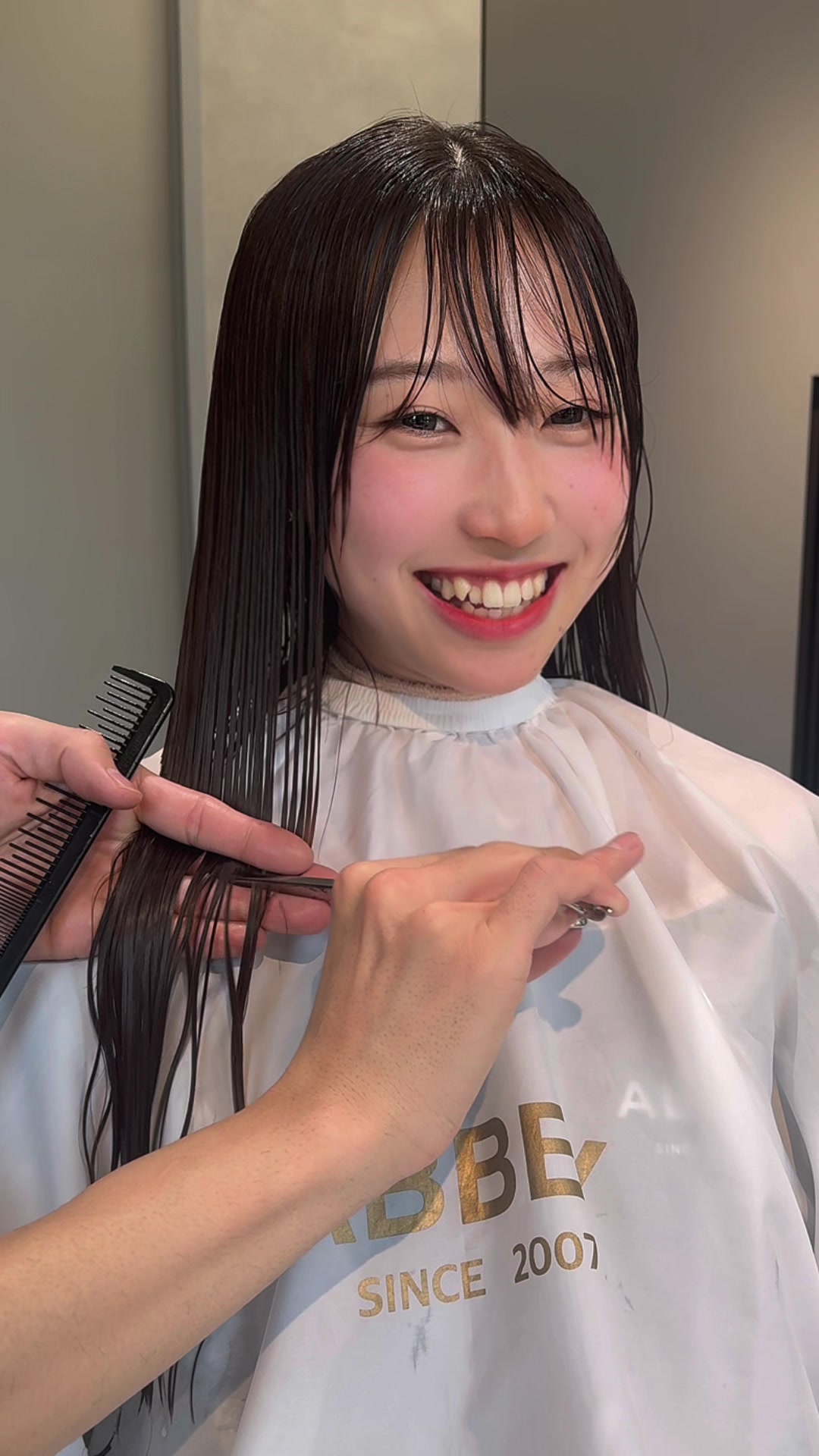 @ボブ切ってる人/地毛風ストレート/タチバナケイタ