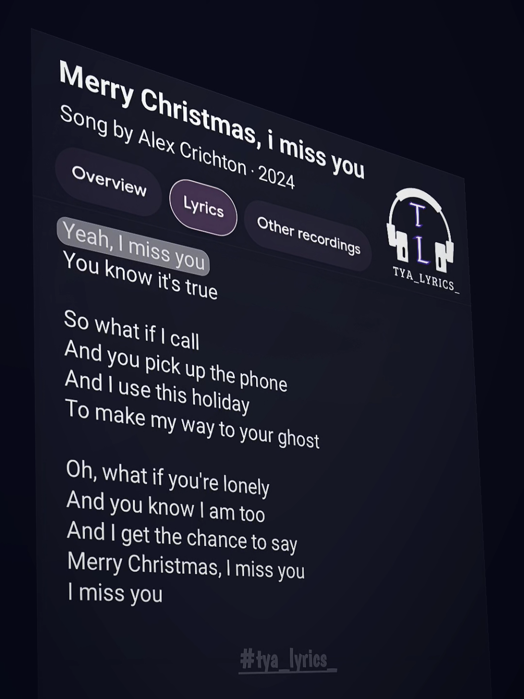 @ty&aacute;a🎧🎶