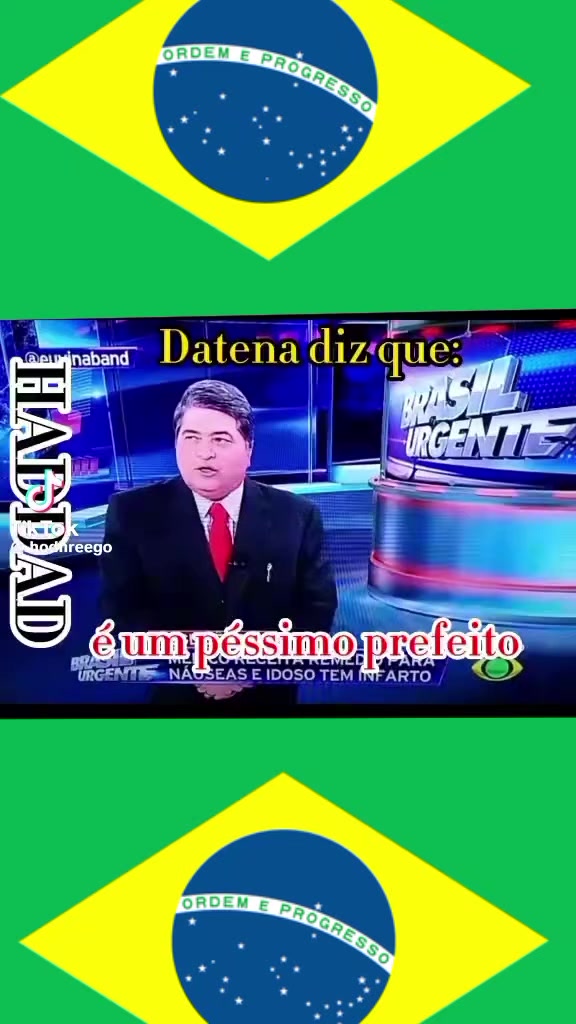 @deus aben&ccedil;oe o Brasil