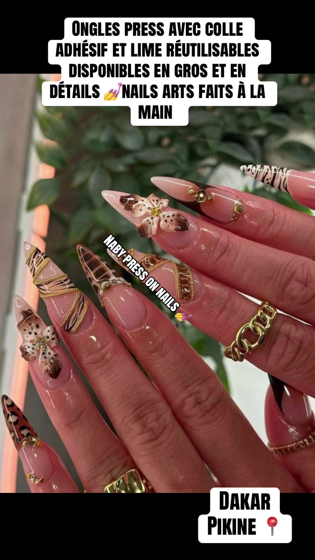 @Naby press on nails 💅