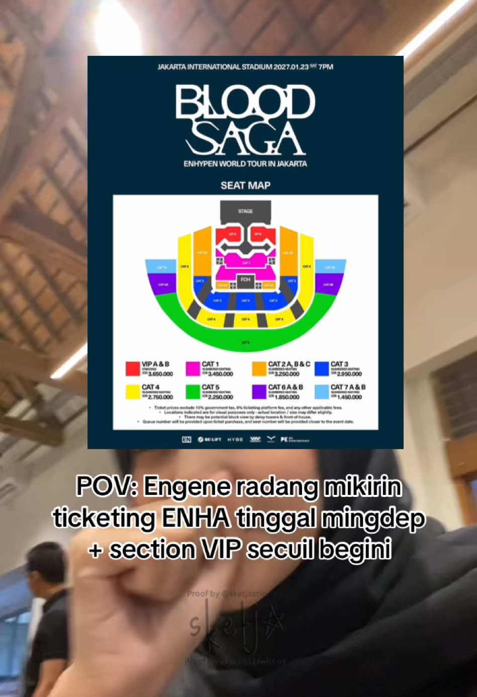 @jastip tiket konser handcarry