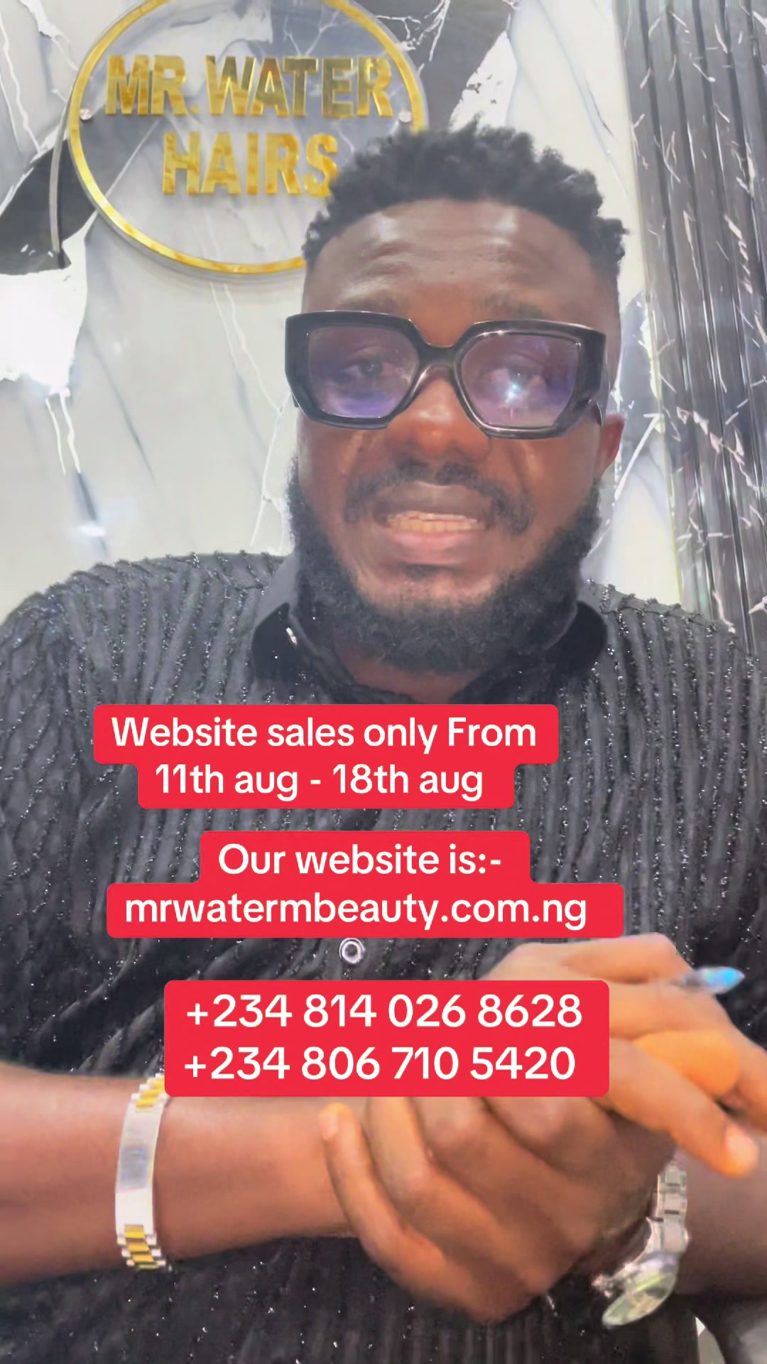 @MR WATER WIGTOOLS MBEAUTY