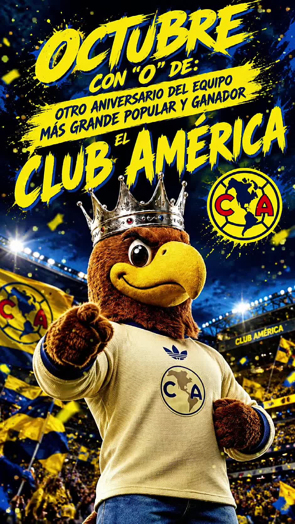 @águila real 💛💙🦅🇲🇽