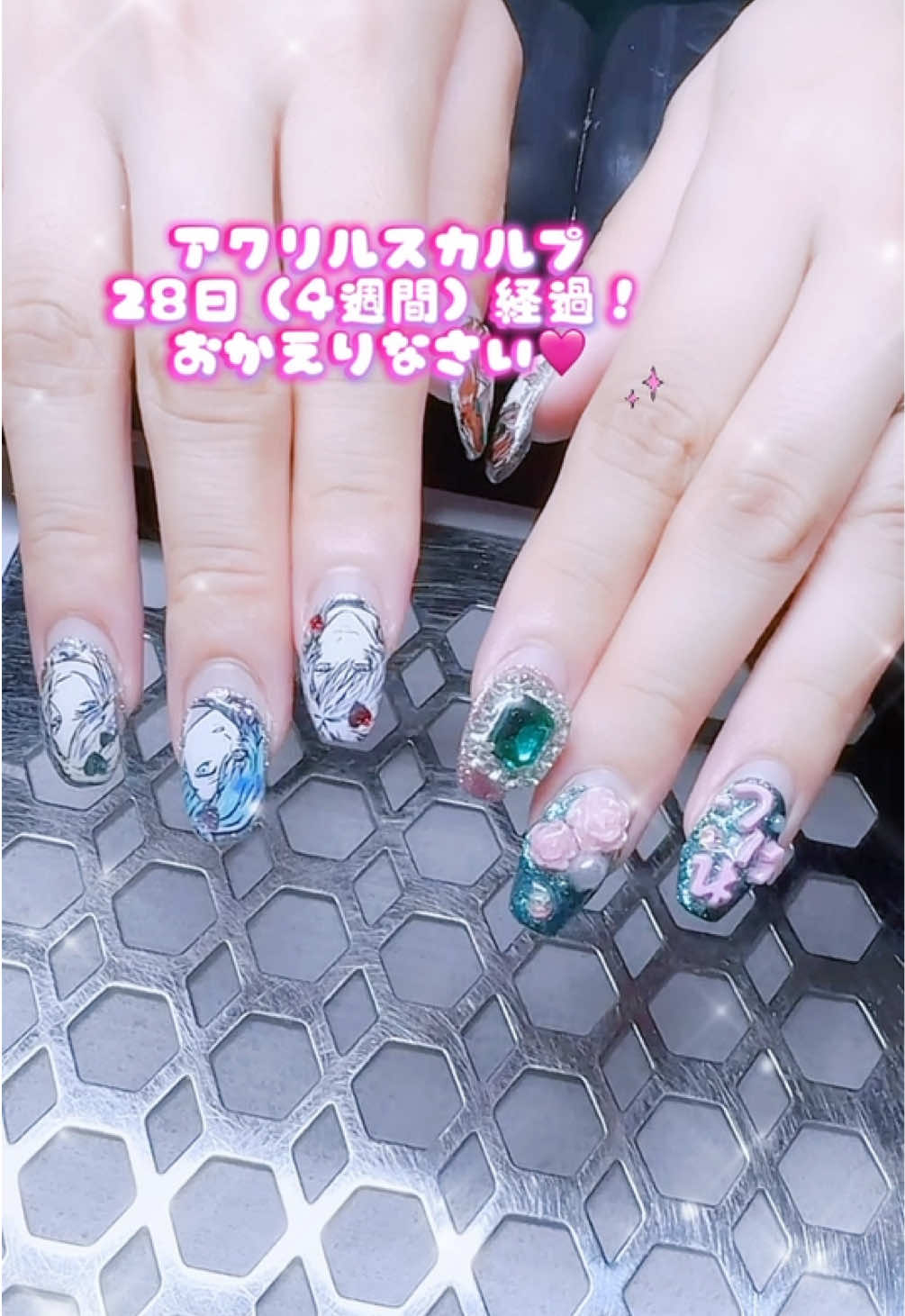 @Minami❤︎ネイリスト 名古屋/痛ネイル/3D