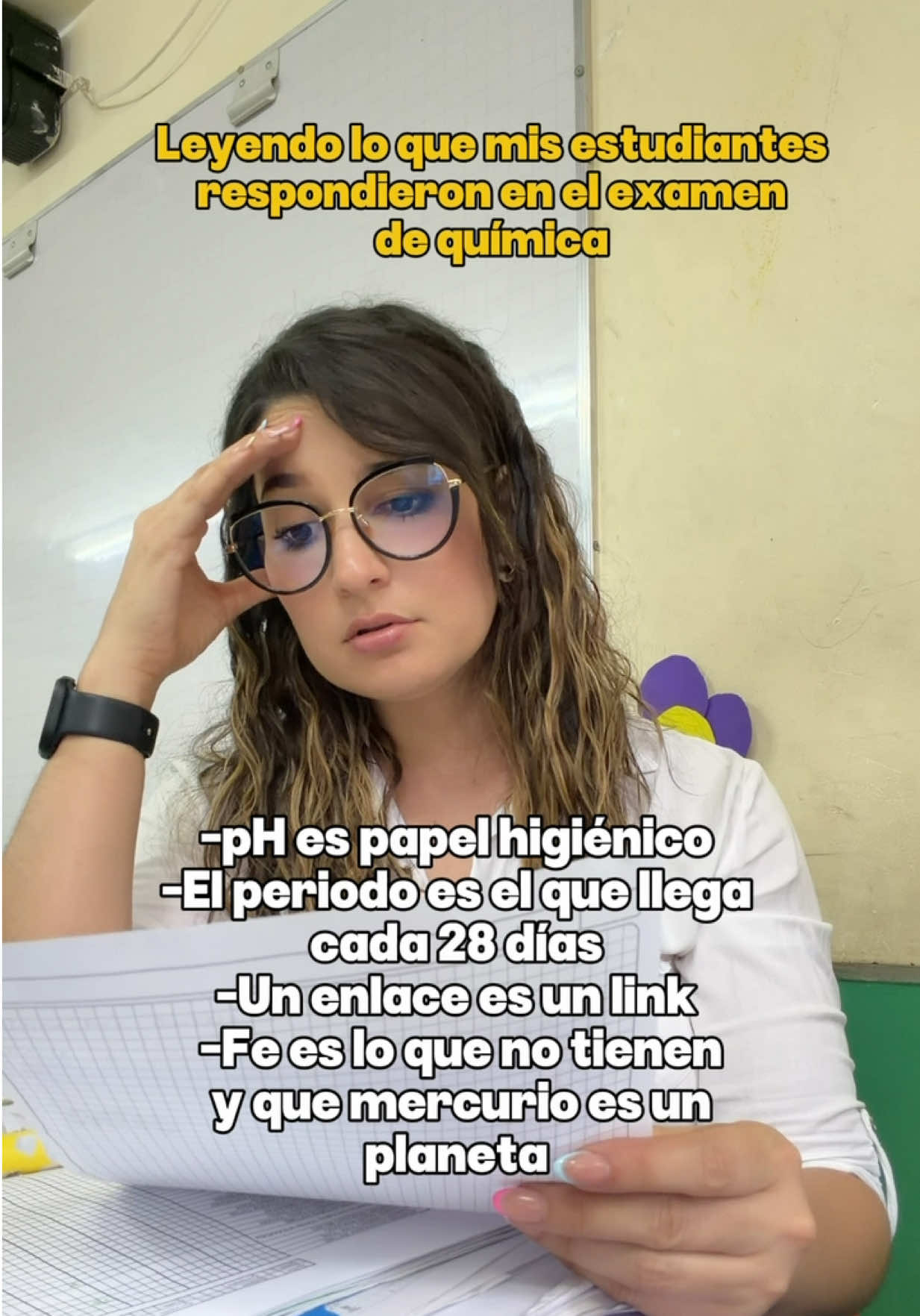 @Tati La profe de Qu&iacute;mica