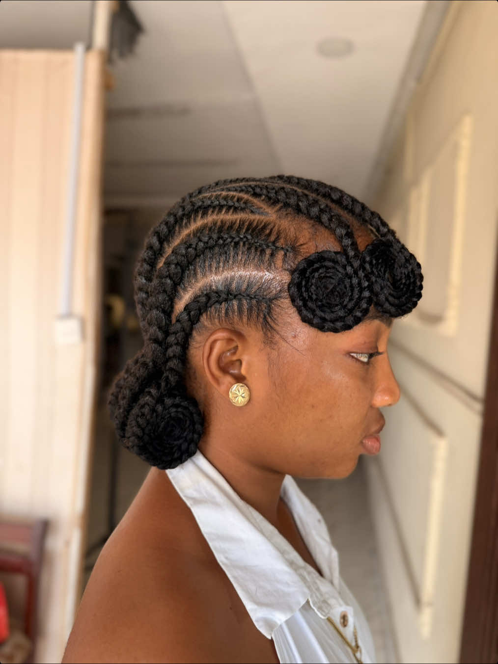 @Natural hair salon in Benin