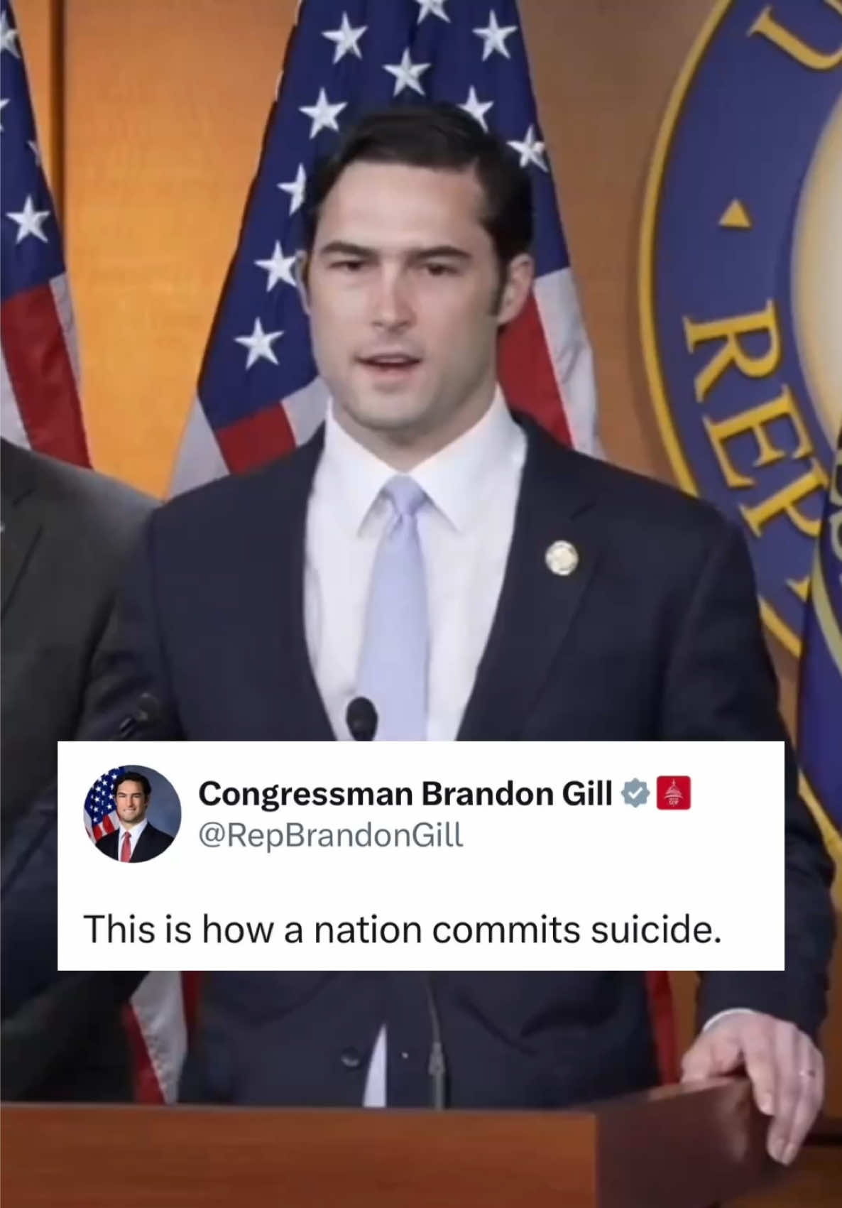 @Congressman Brandon Gill