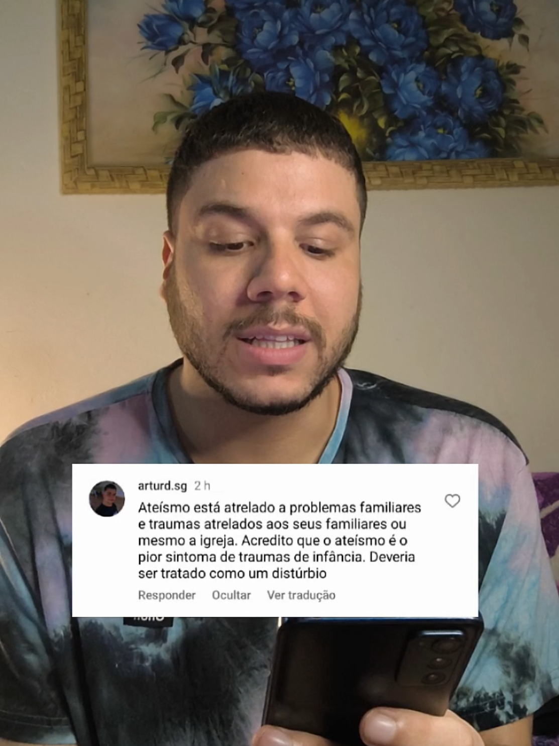 @Hiago, um jovem c&eacute;tico