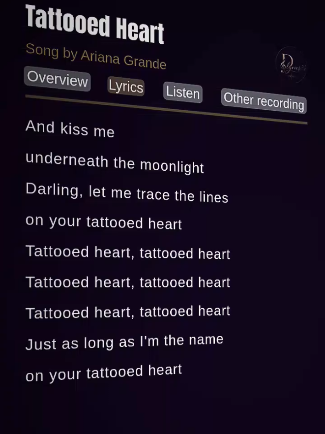 @D'lyrics