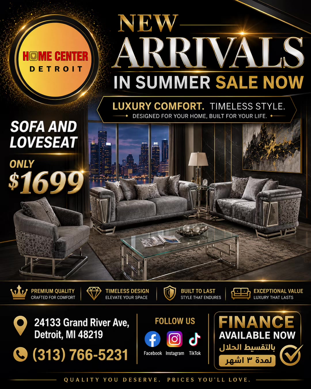 @HOME CENTER DETROIT
