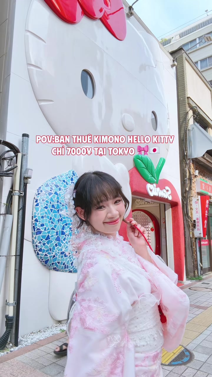 @Thuê kimono Tokyo Asakusa