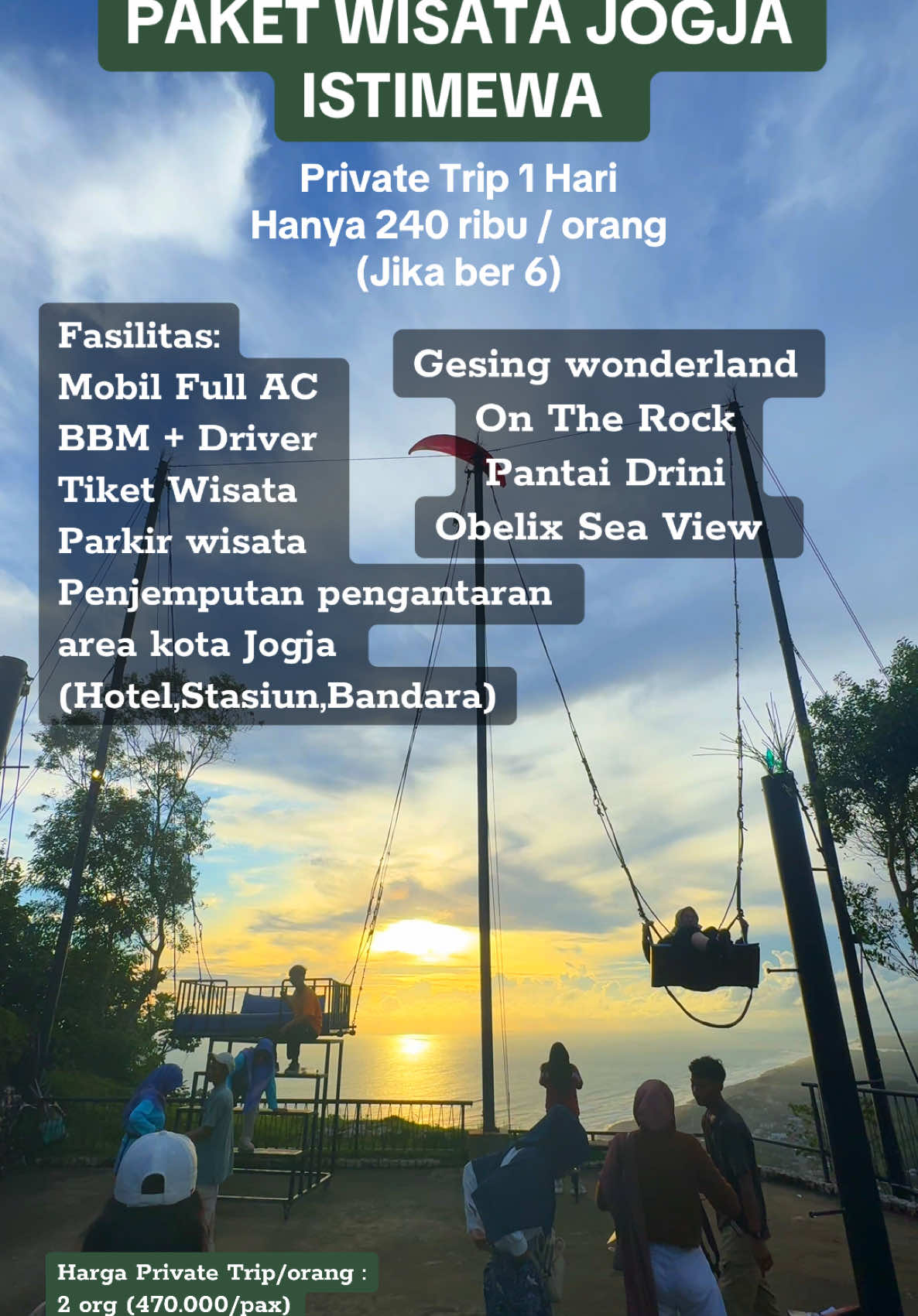 @PAKET WISATA JOGJA ISTIMEWA