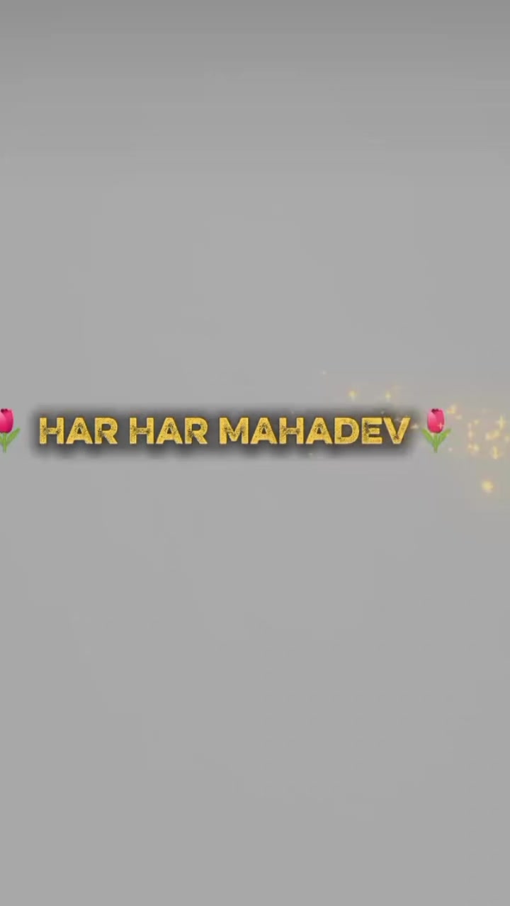 @๐ฆ๐๐Har Har MAHADEV โจ๐ฑ๐ฟ