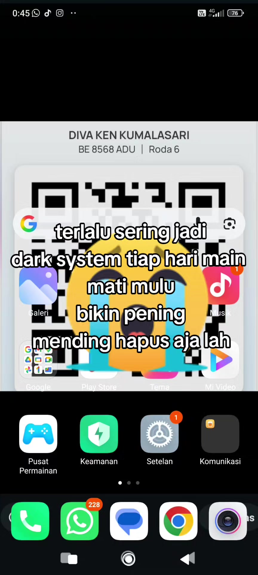 @aku nggak mau tau,..