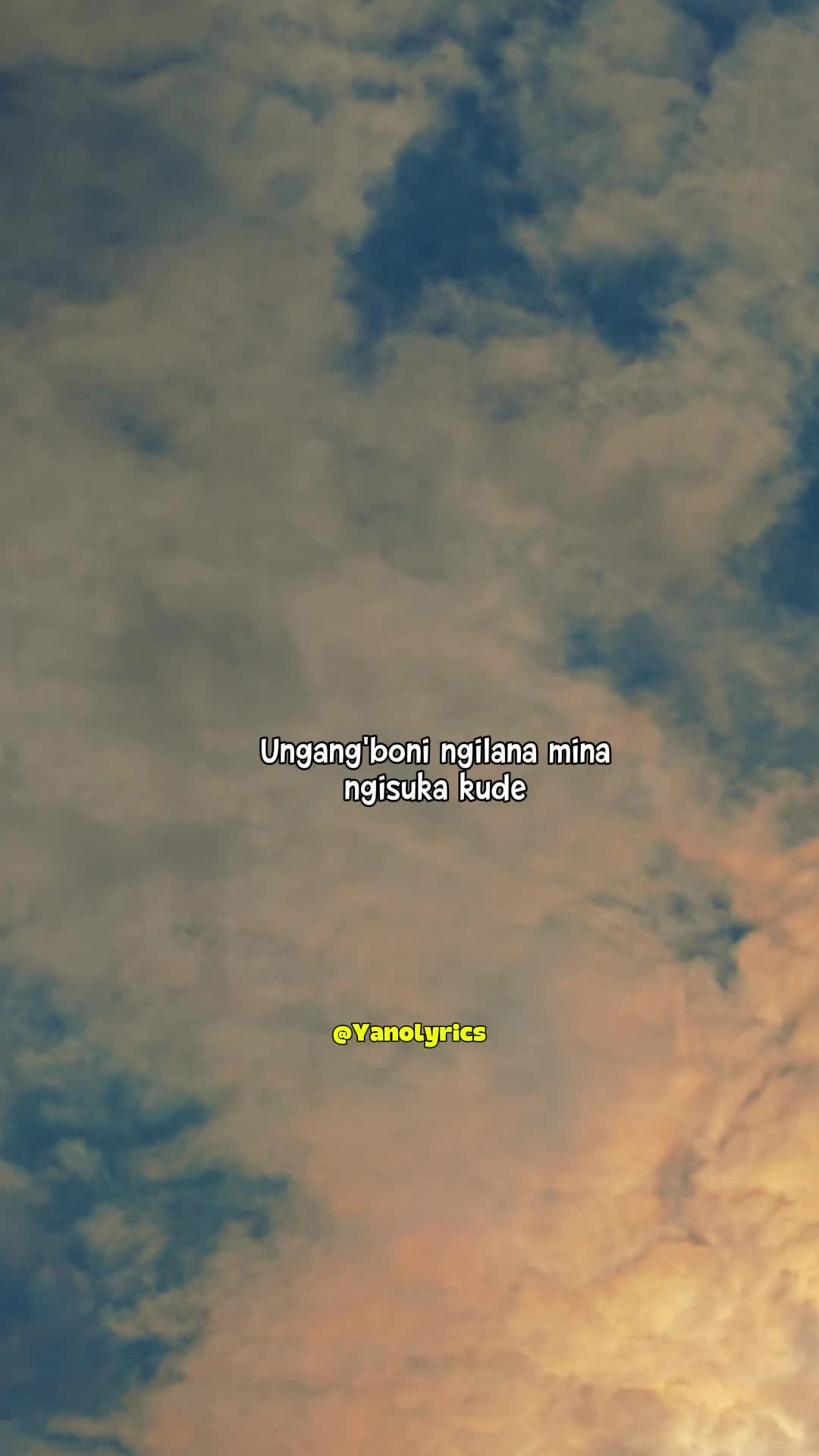 @Yano Lyrics💚