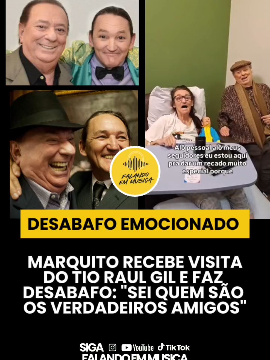 @Falando em música