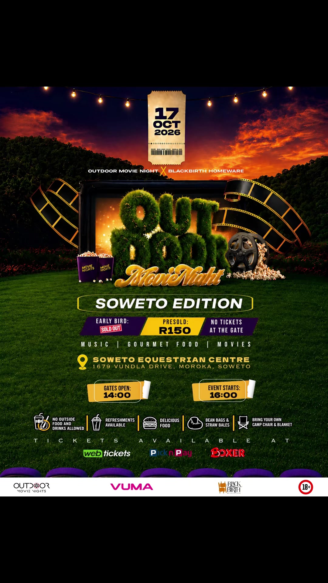 @Outdoor Movie Nights 🇿🇦