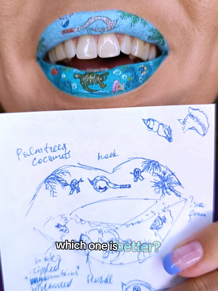 @TheMirrorBeauty lip art 💋🌈💄