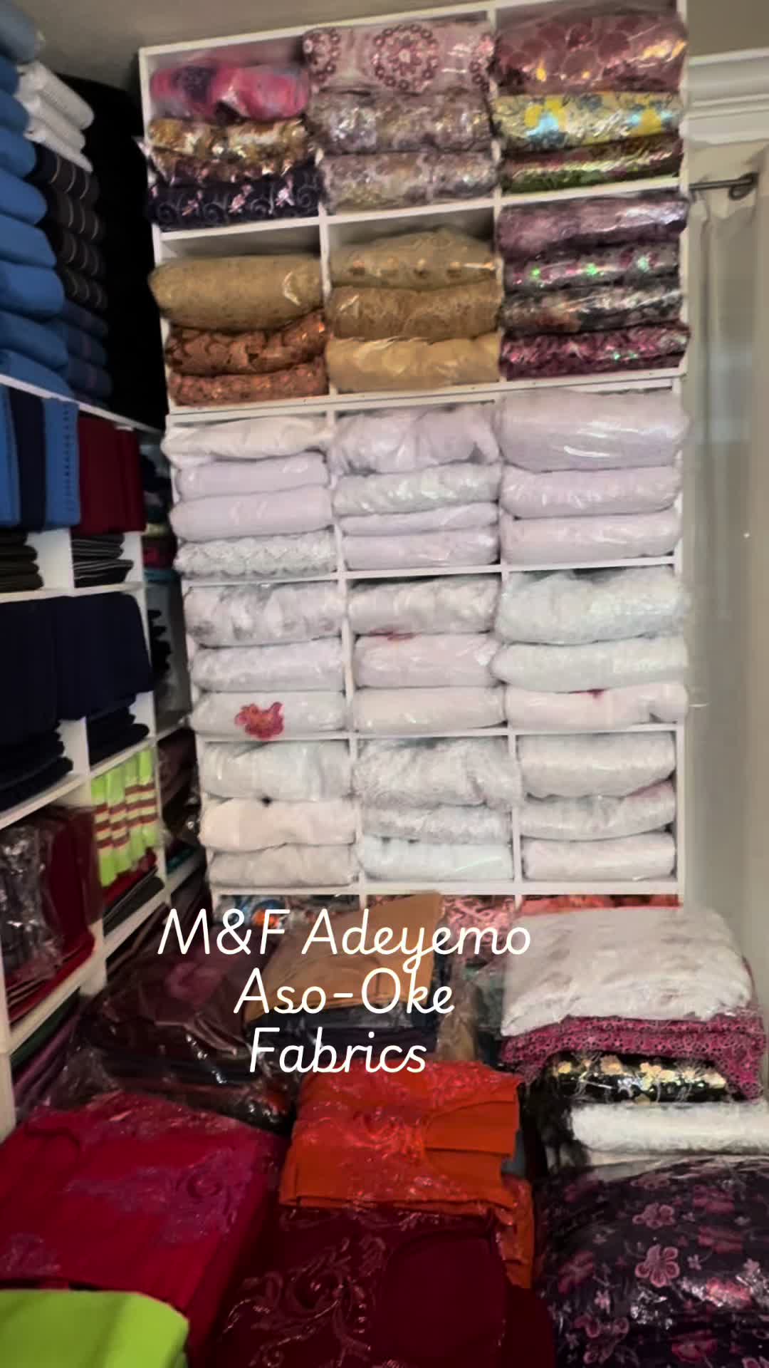@M&F Aso-Oke Fabrics Houston Tx