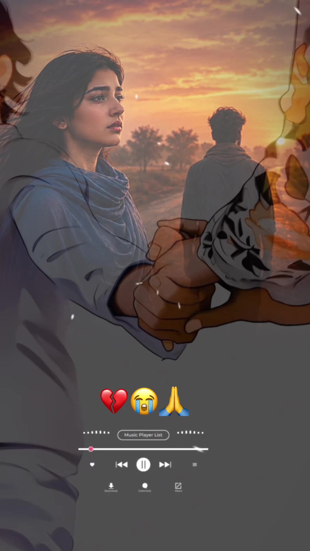 @Sad girl 💔😭💔