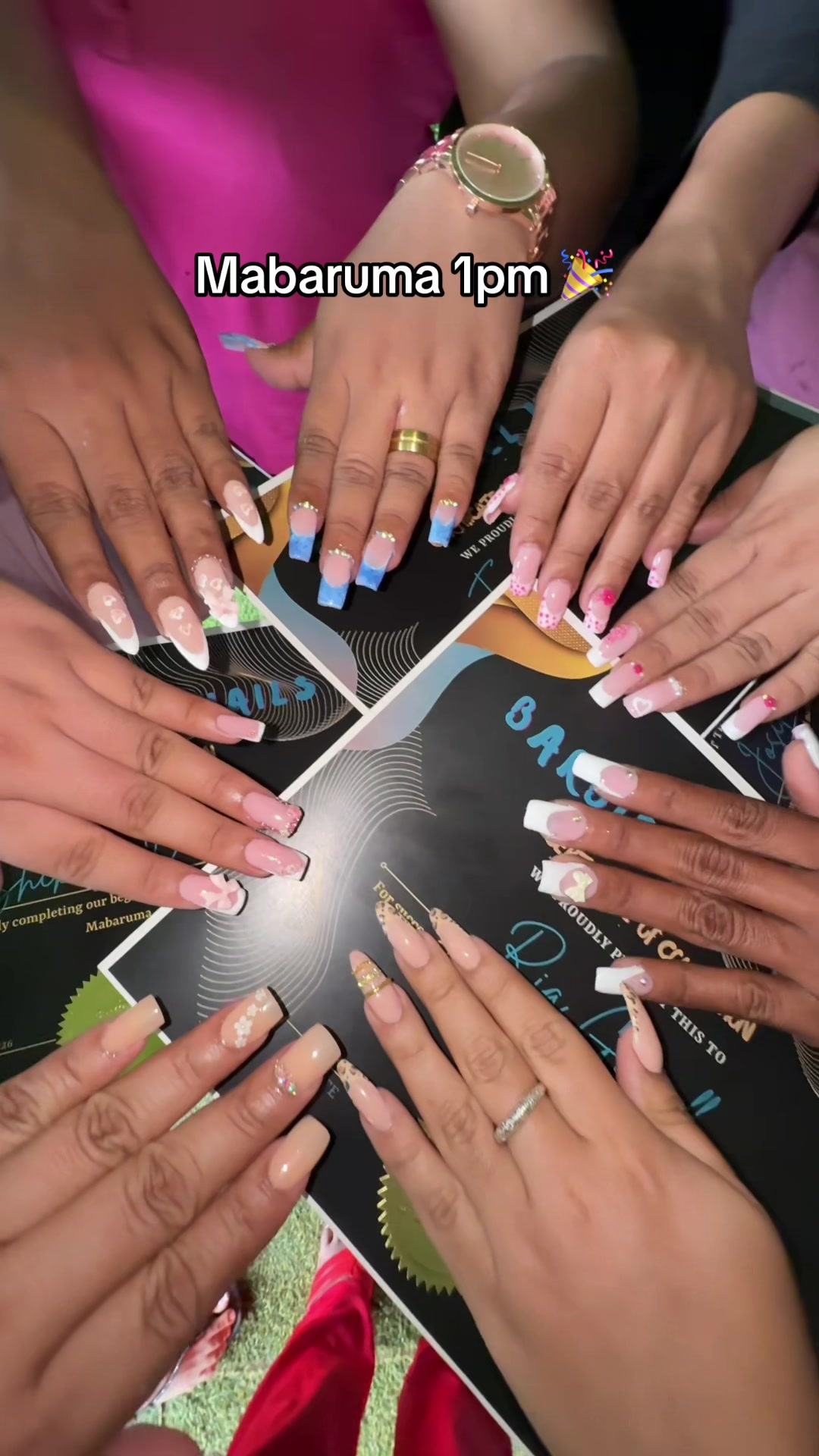 @Barbie Gel Nails