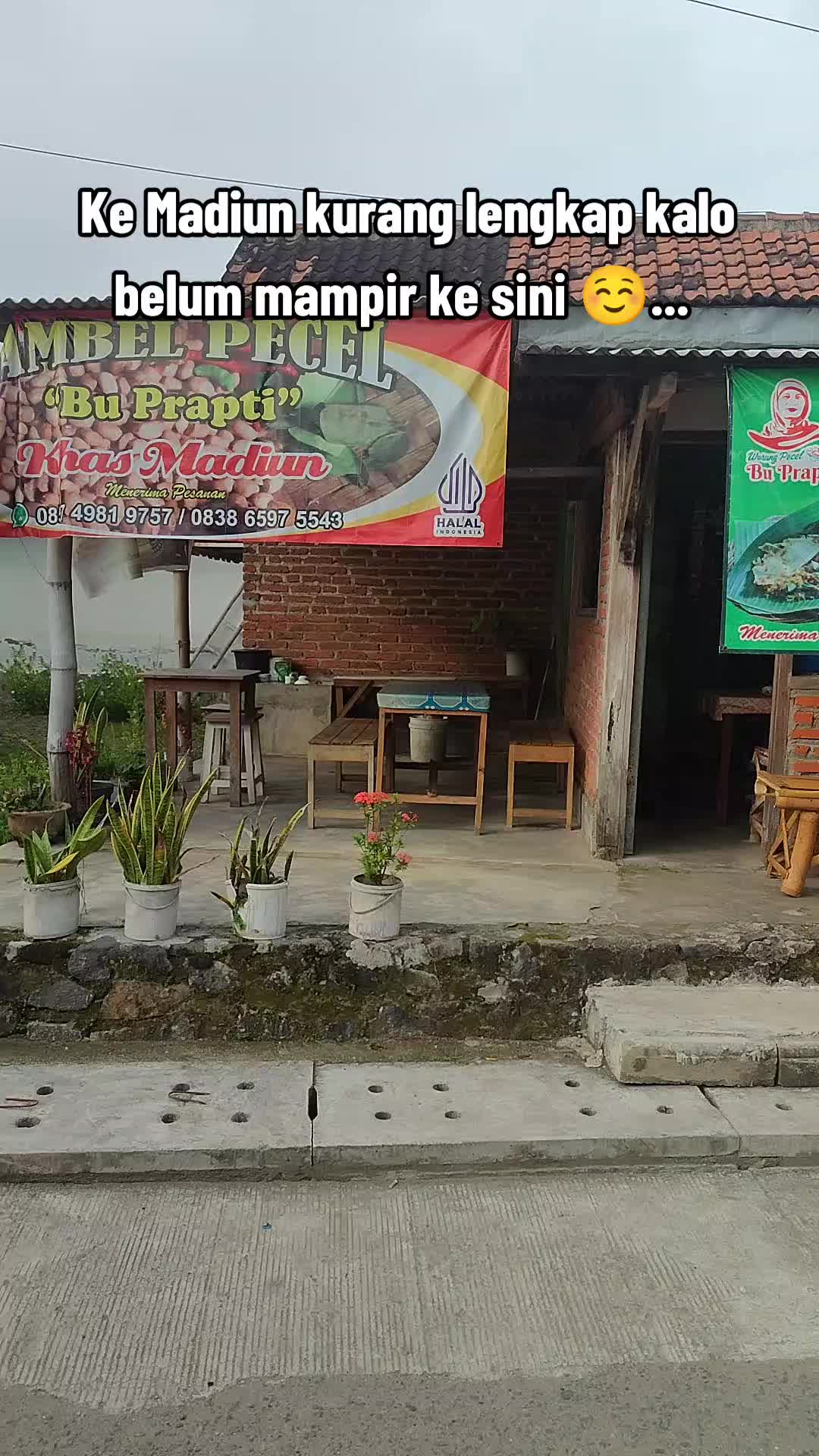 @Owner pecel bu prapti
