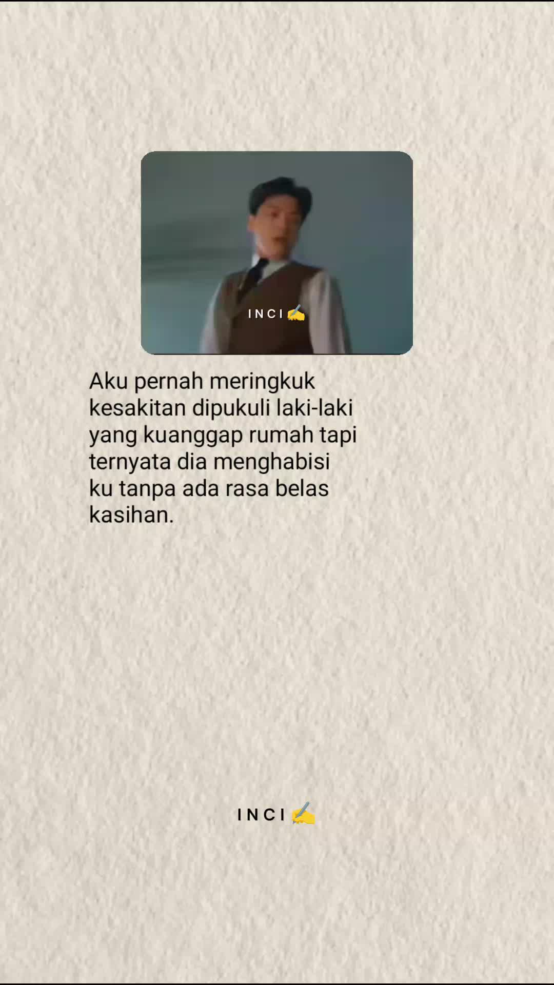 @I N C I ✍️