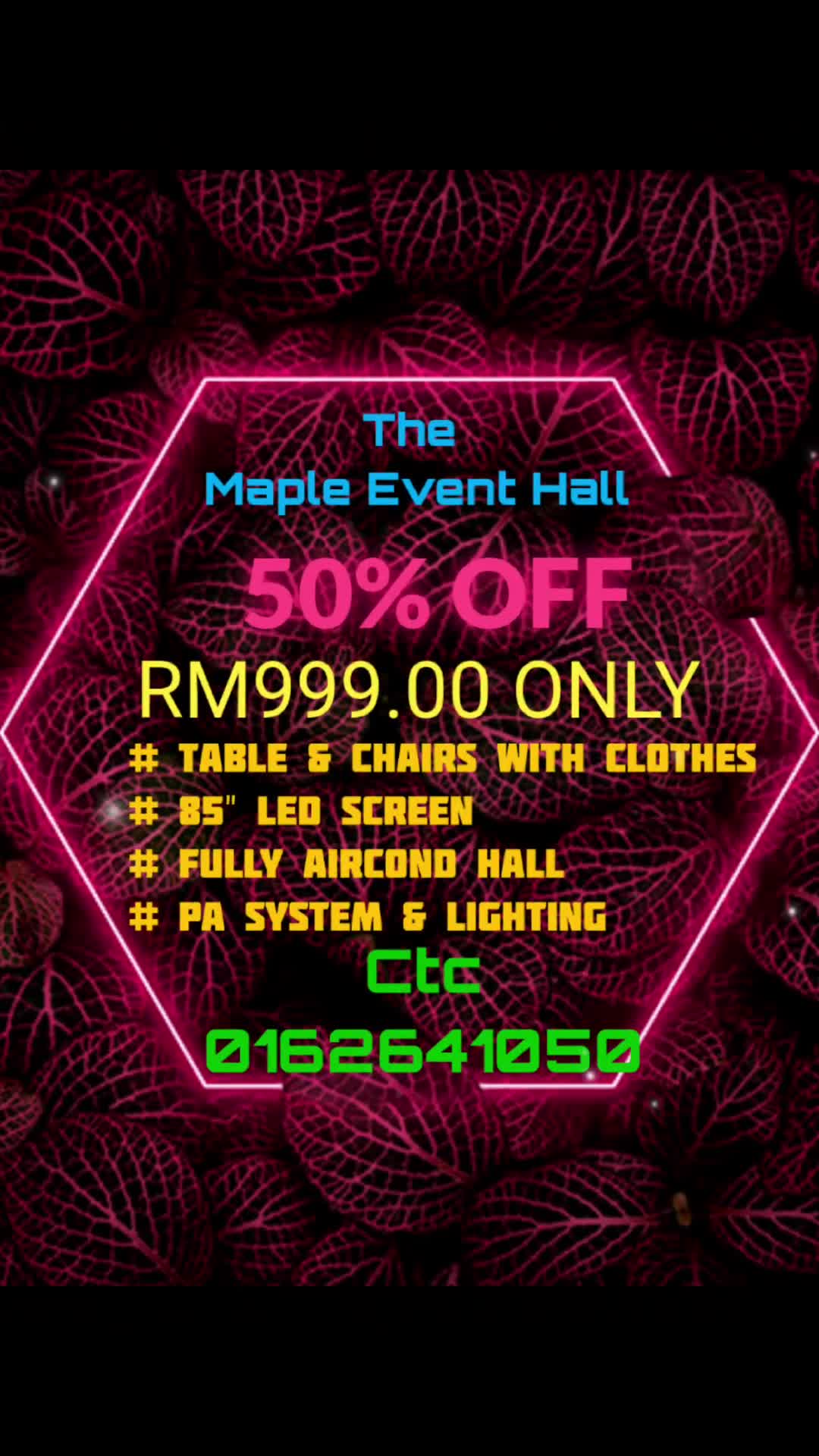 @The Maple Event Hall Klang