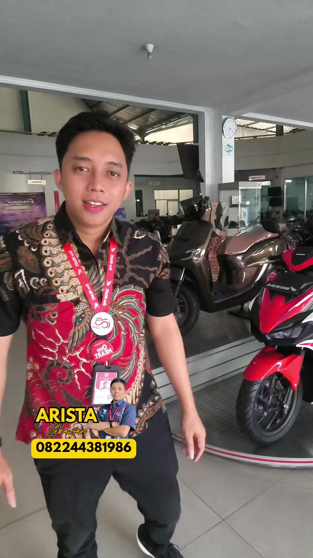 @Arista Honda Sekawan motor