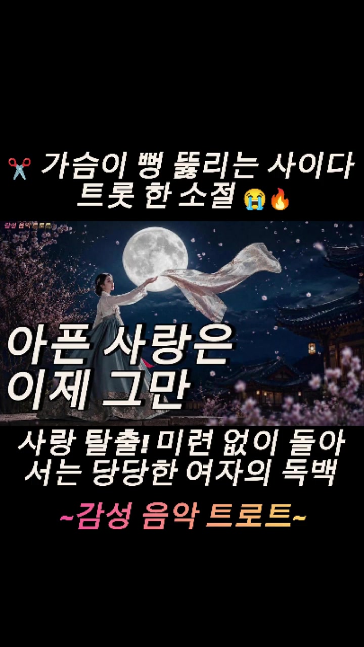 @감성 음악 트로트