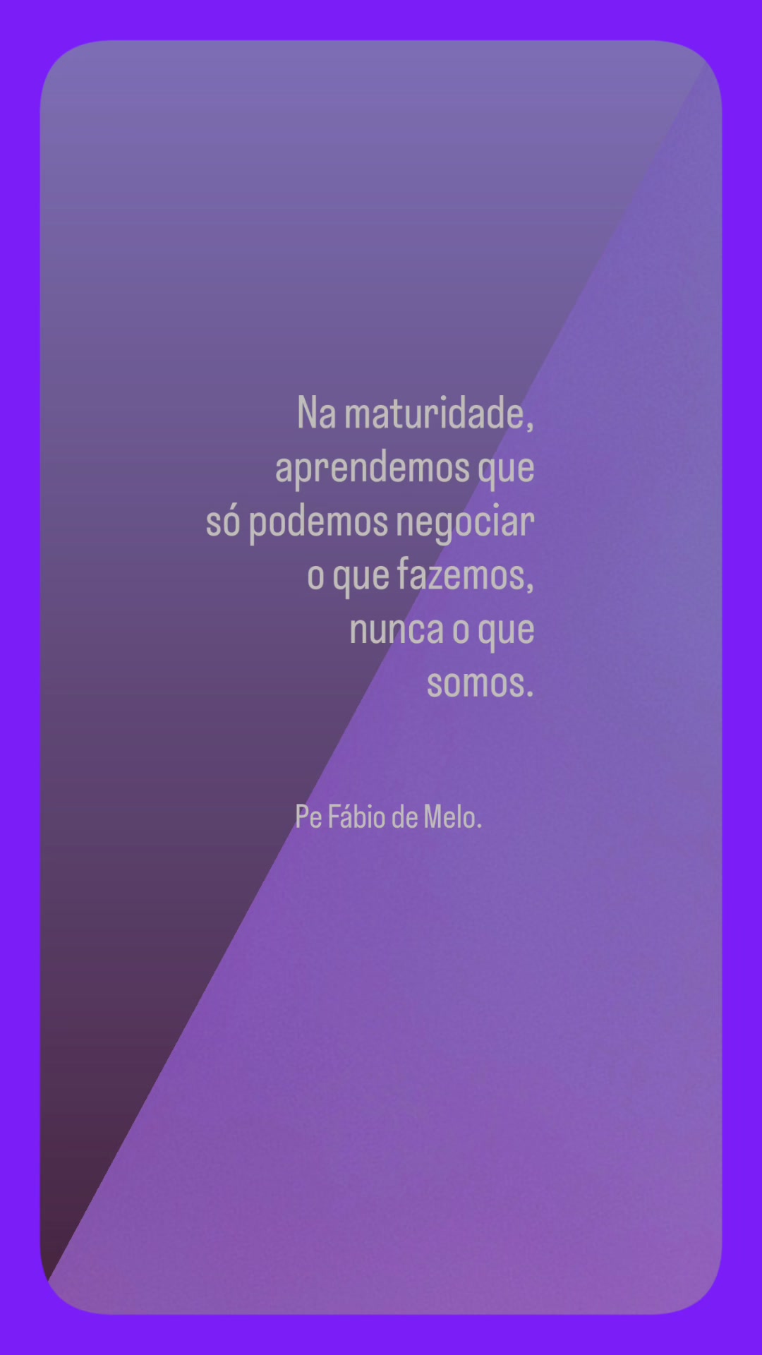 @Fábio de Melo