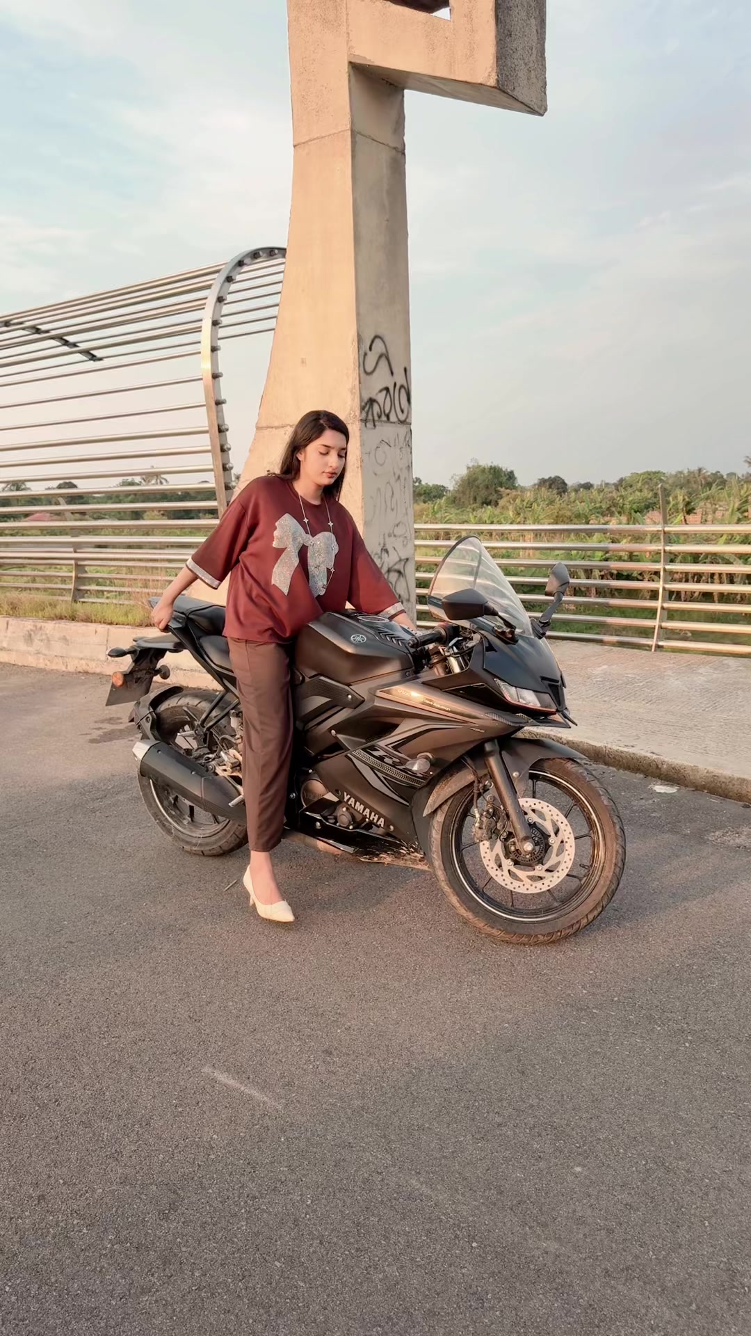 @Lady Biker Shreya