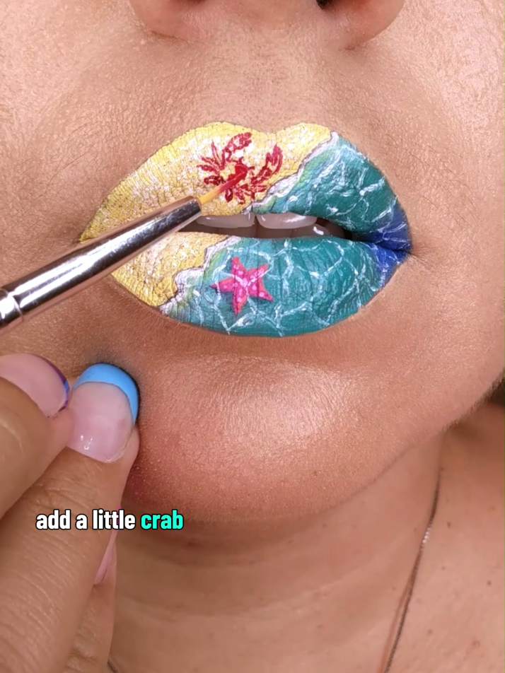 @TheMirrorBeauty lip art 💋🌈💄