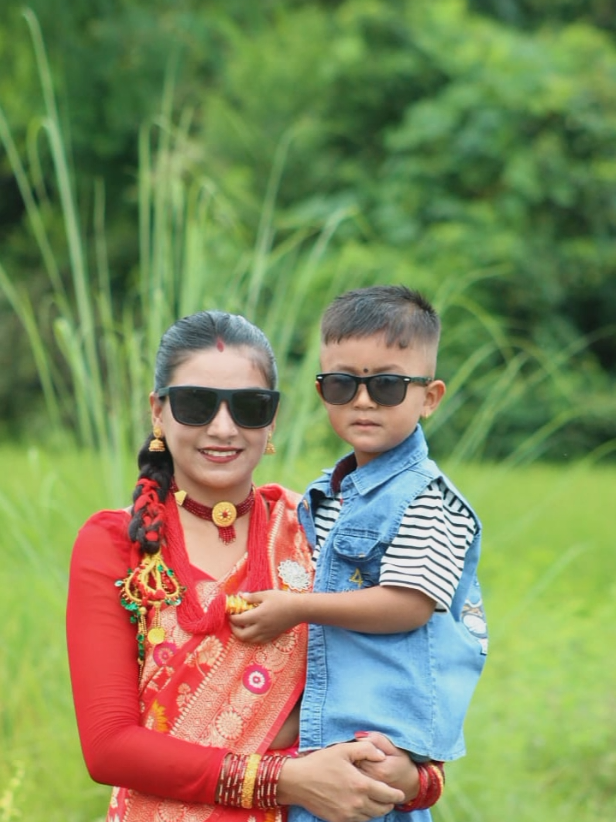 @Rizaal PaaBeeTraa Aaditya❤️mom