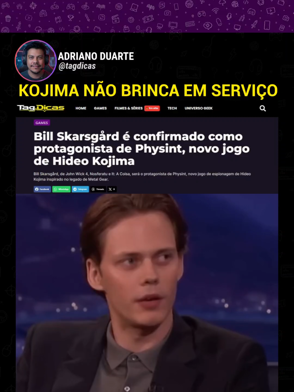 @Adriano Duarte I Tag Dicas