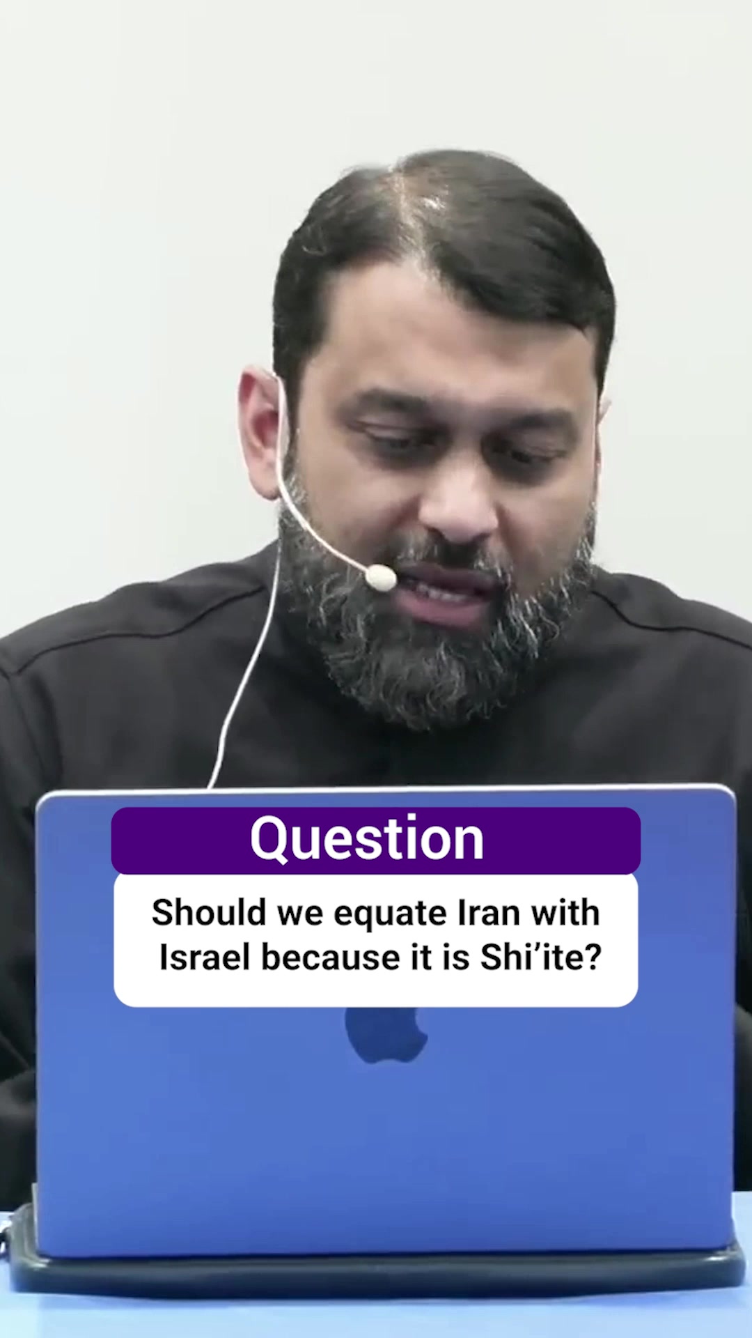 @Dr. Yasir Qadhi