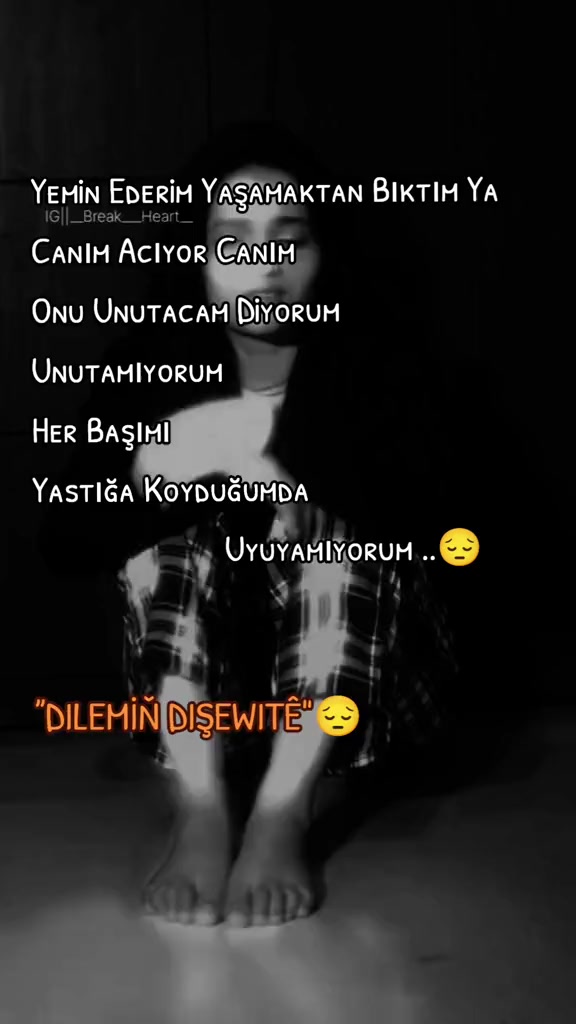 @DILEMİŇ DIŞEWITÊ"😔